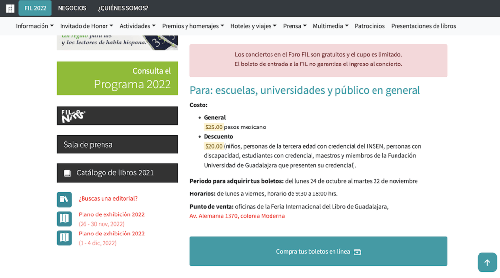 Feria Internacional del Libro de Guadalajara