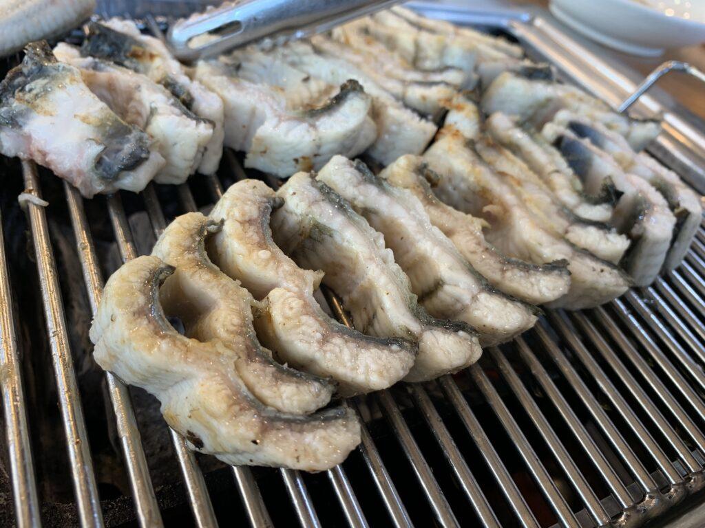 안산 장어 소금구이