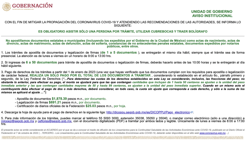 APOSTILLA