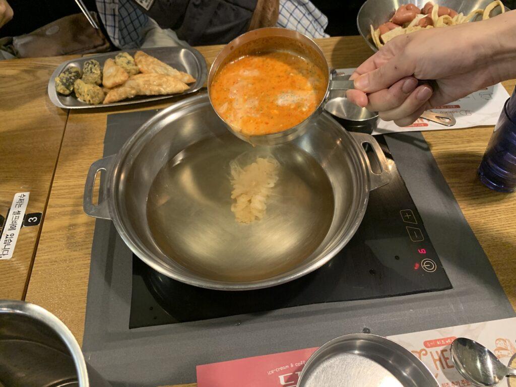 즉석 떡볶이
