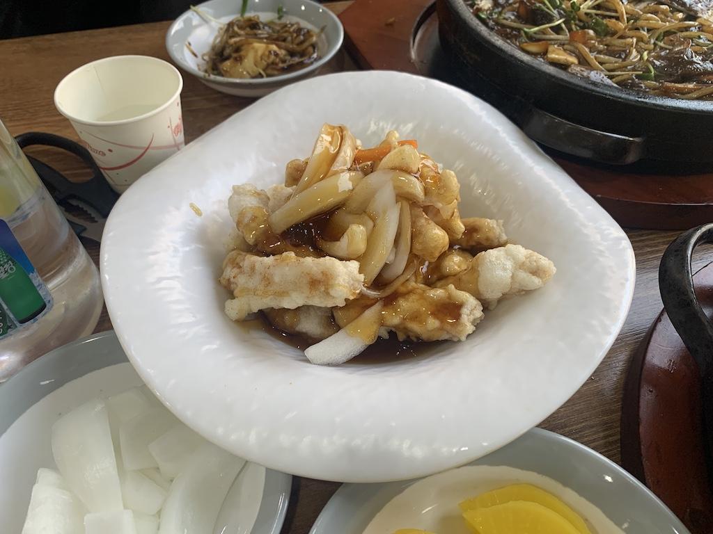 찹쌀 탕수육
