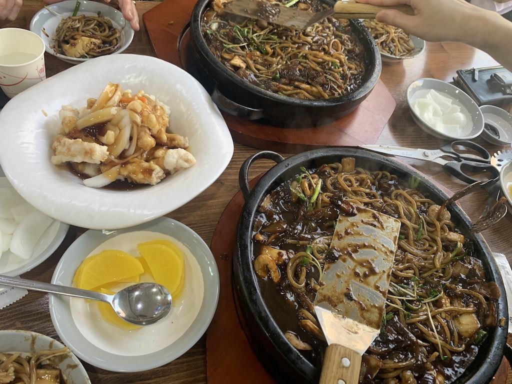 짜장 탕수육세트