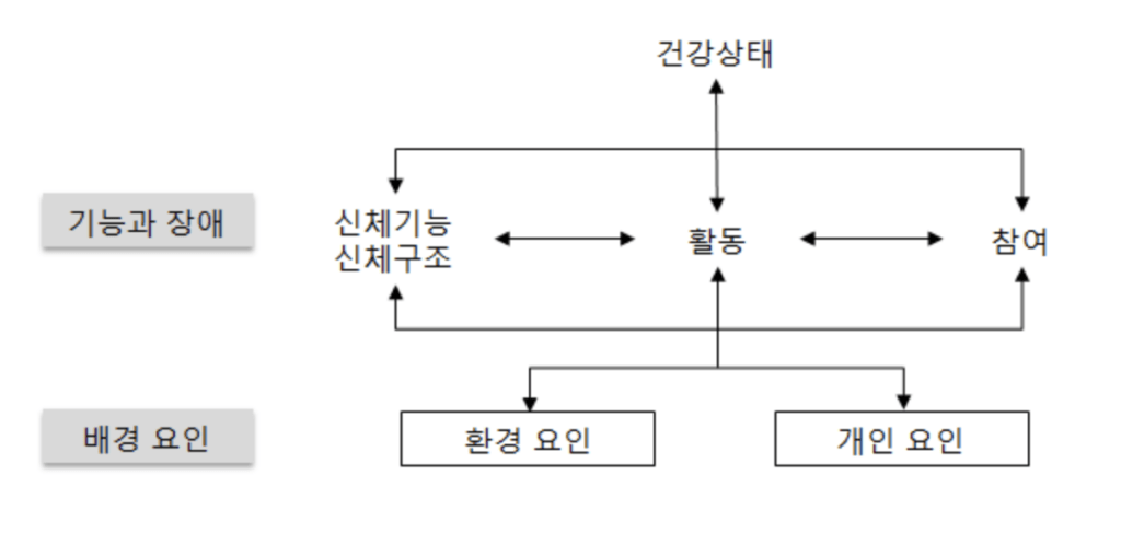장애 개념 분류 및 국제기능장애건강분류체계 ICIDH, ICIDH-2, ICF