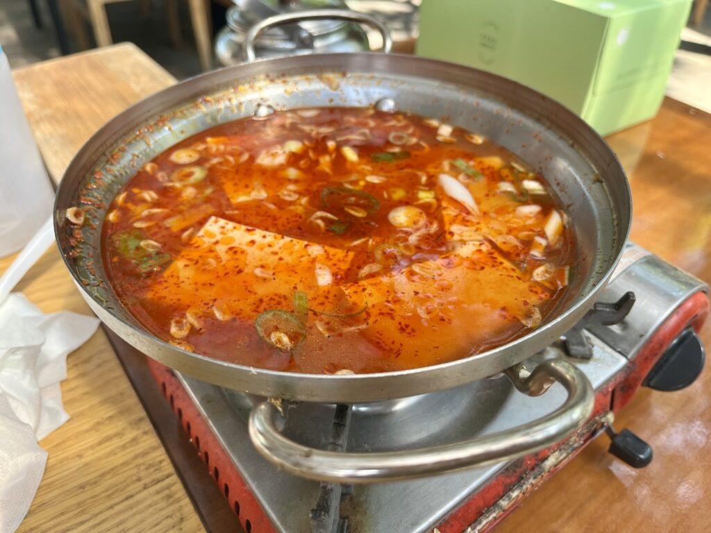 한정식 산사랑 음식