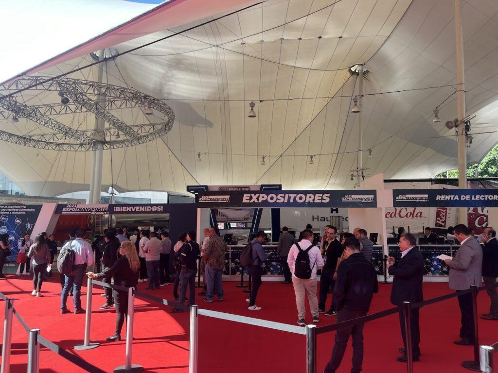 멕시코 화물 운송차량 박람회 EXPO Transporte ANPACT 입장
