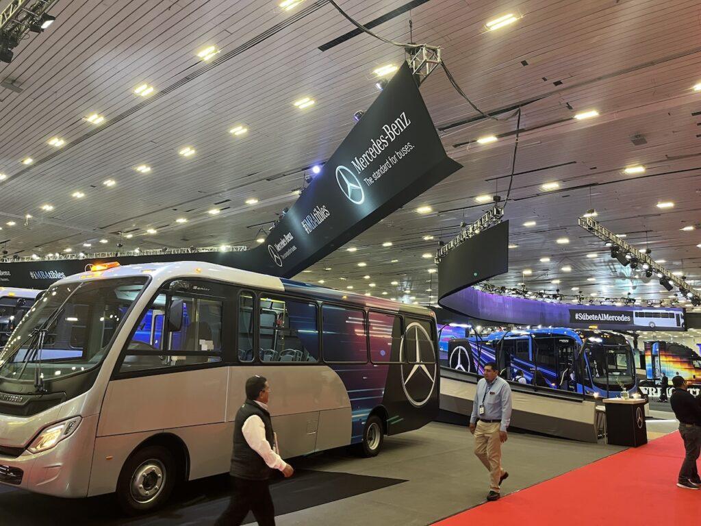 멕시코 화물 운송차량 박람회 EXPO Transporte ANPACT 버스