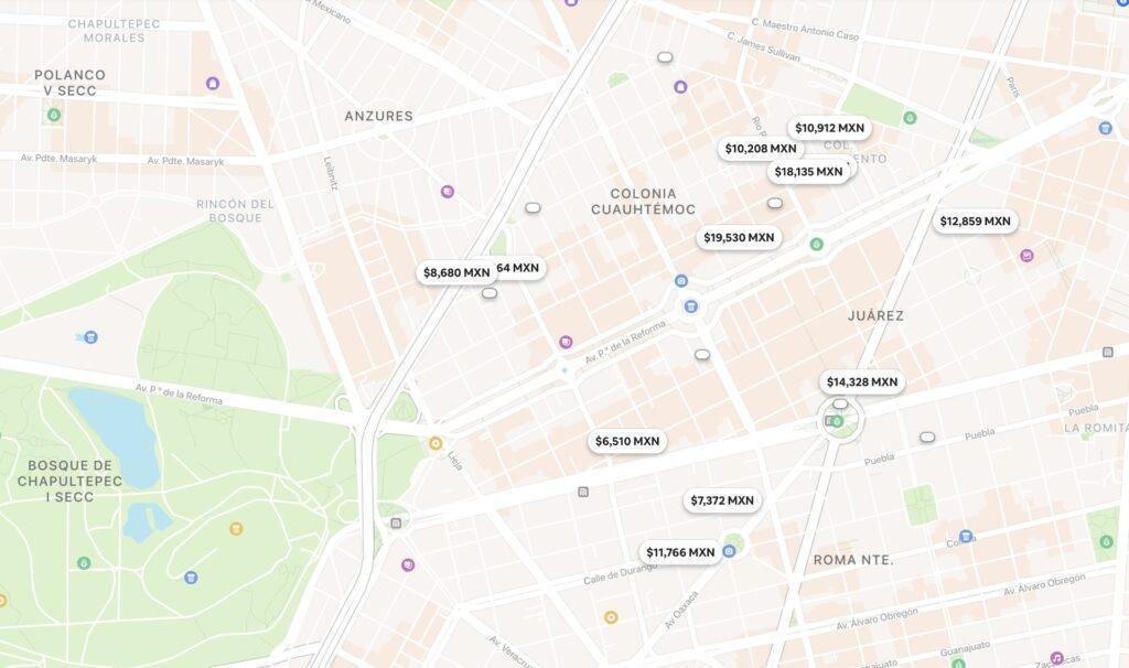 멕시코 airbnb 비용