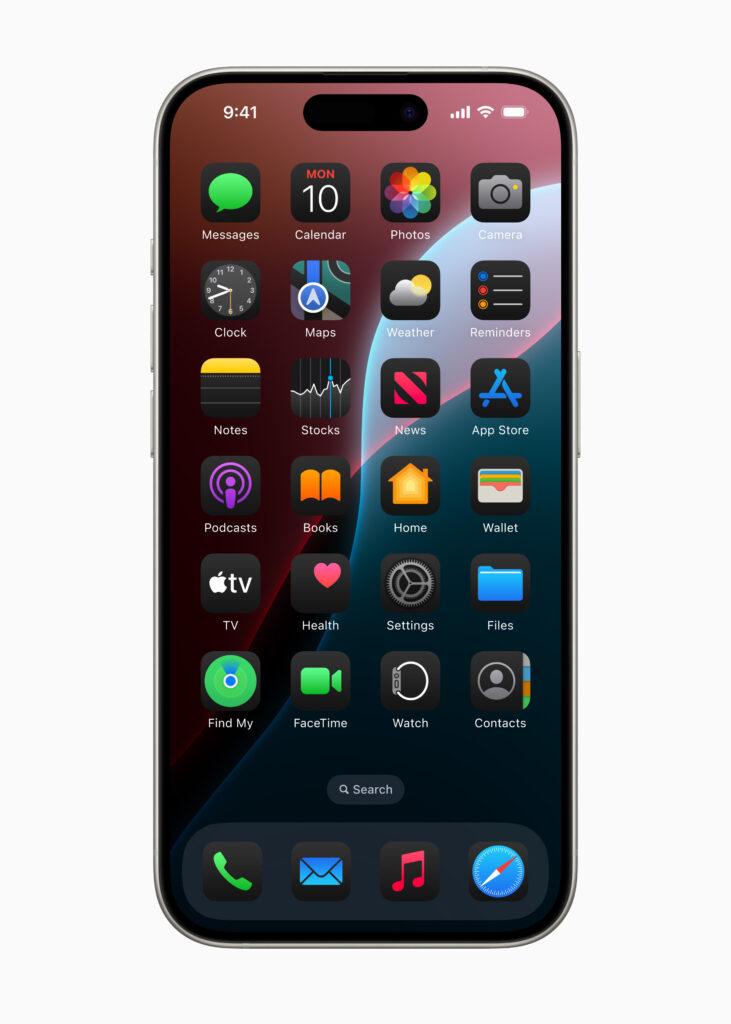 Apple iOS 18 사용자화 옵션