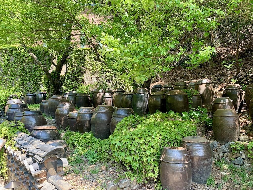 화담숲 장독대