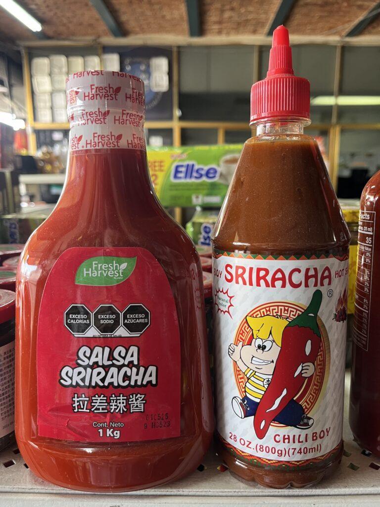 스리라차 소스 비교